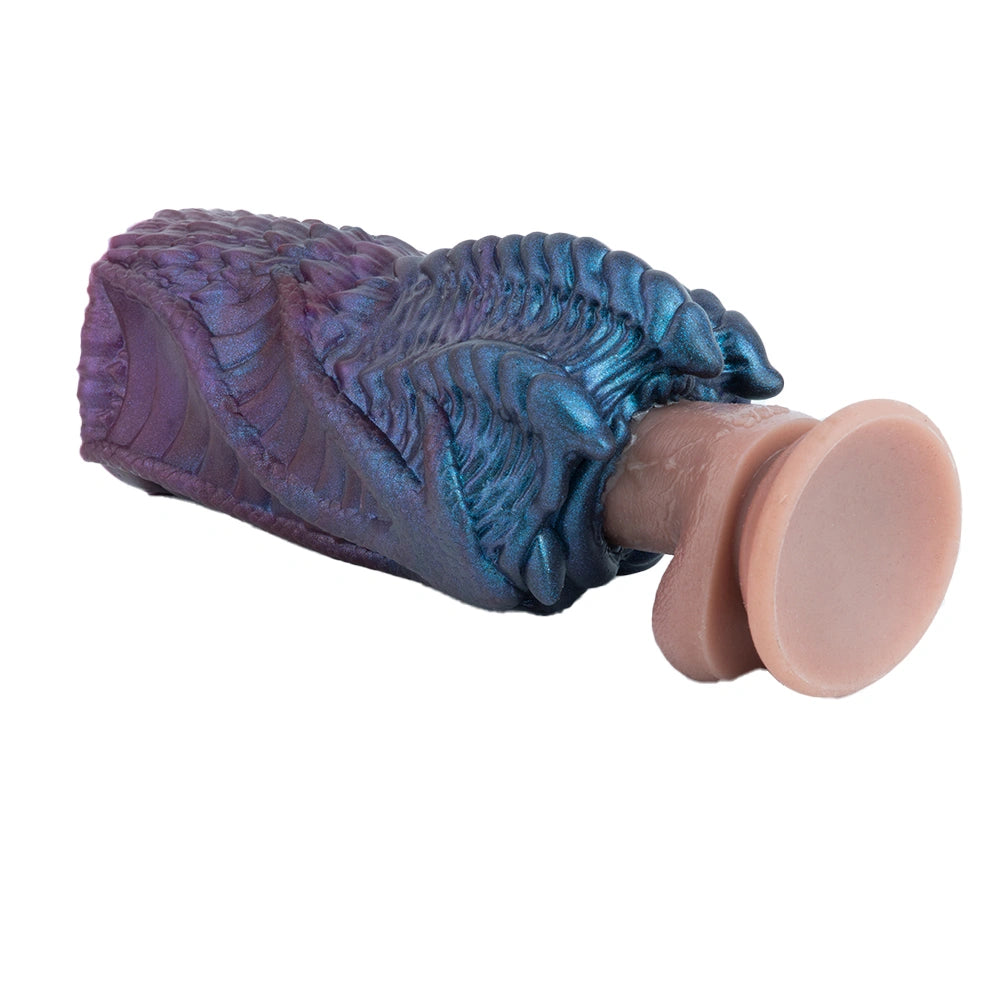 Monster Paw Masturbator Azuras Alien Claw Teal – silicone texture close-up