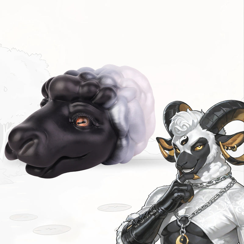 Sheep Masturbator Ovrek Animal Head Fleece – main product shot