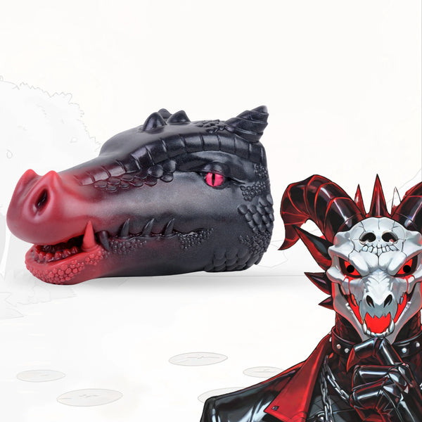 Dragon Masturbator Vornyx Black Blood Red Eye 6cm