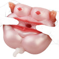 Lola Pink Heart Pig Dual Fantasy Buttocks – detail close-up