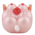 Lola Pink Heart Pig Dual Fantasy Buttocks – three-quarter angle