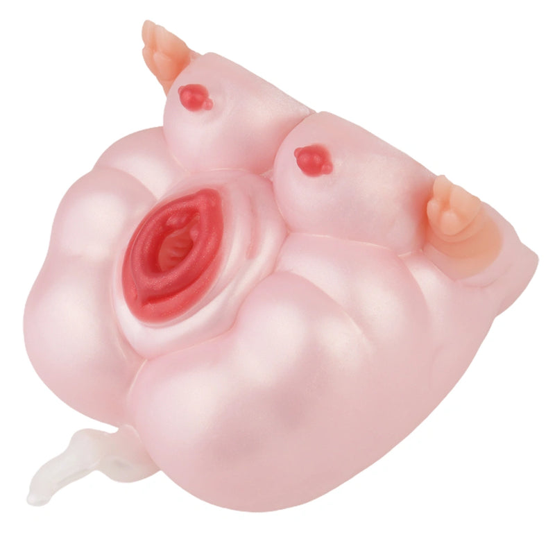 Lola Pink Heart Pig Dual Fantasy Buttocks – texture detail