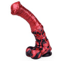 Big Horse Dildo Embervex Red Flames Triple Knot