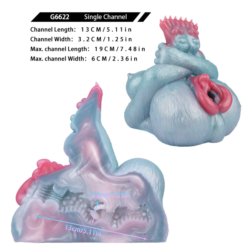 Butt Masturbator Spots Leopard Single Channel