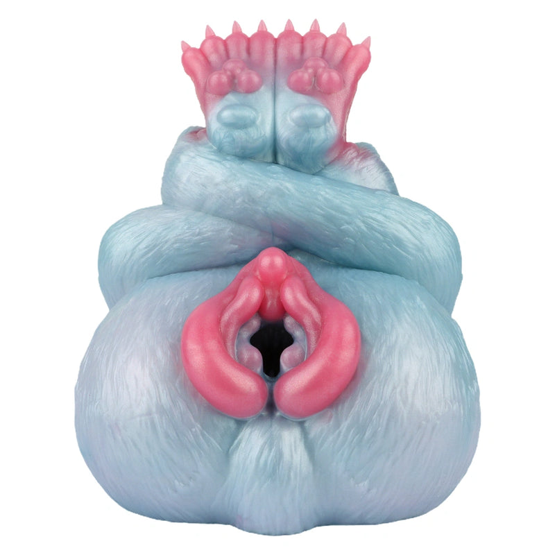 Butt Masturbator Spots Leopard Single Channel – side profile view