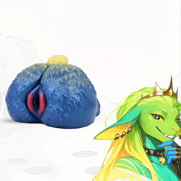 Butt Masturbator Azur Sheep Fantasy Single Channel