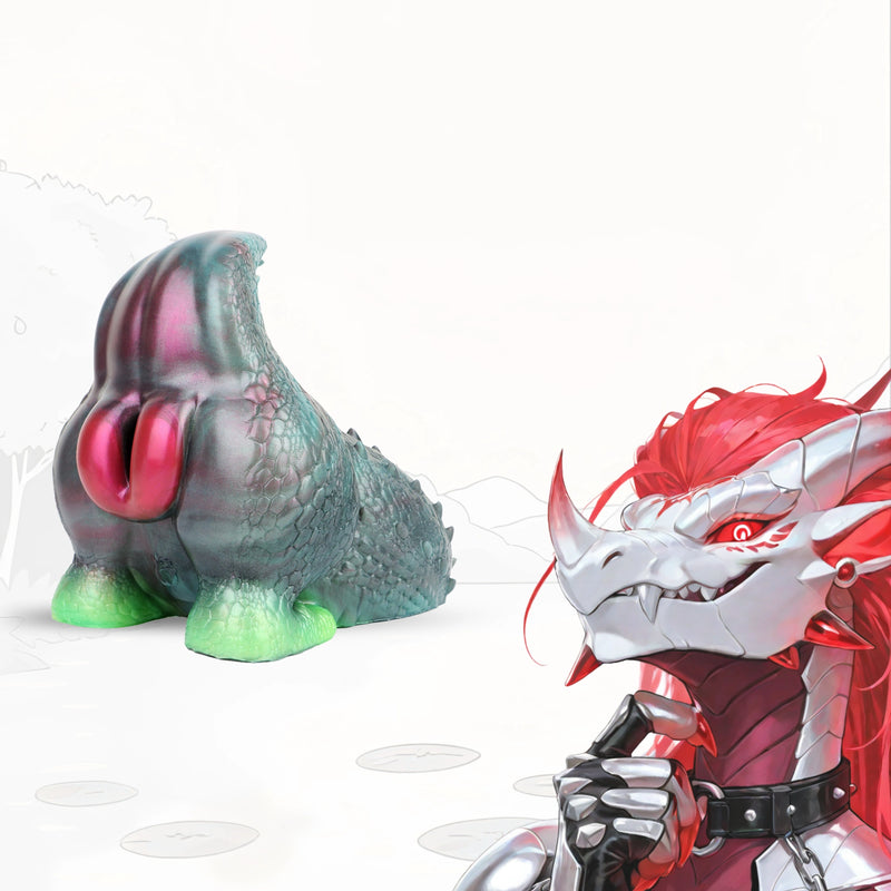 Butt Masturbator Zyralis Iridescent Lizard Scale