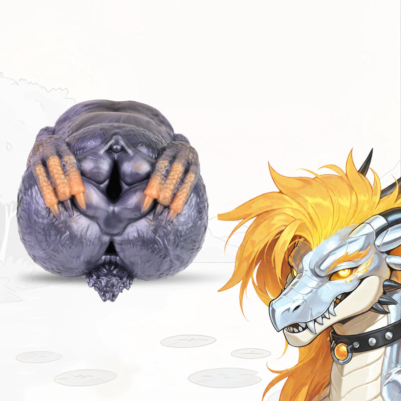 Butt Masturbator Gryphina Gryphon Dual Channel Violet