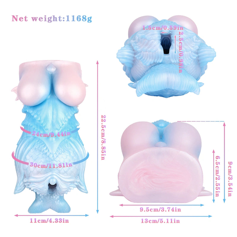 Nereid Mermaid Deep Sea Single Channel Fantasy – front view