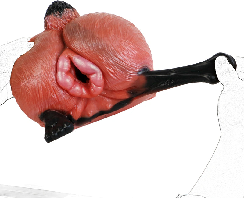 Butt Masturbator Kitsune Fox Spirit Single Channel – size scale reference
