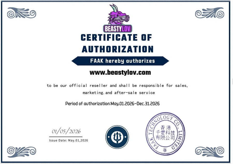 Official reseller attestation document
