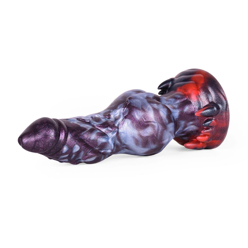 Knot Dildo Clavoor Compact Deep Violet Rounded – main product shot