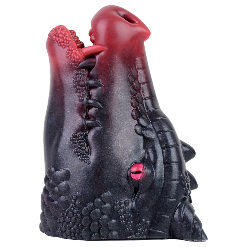 Dragon Masturbator Vornyx Black Blood Red Eye 6cm – side profile view