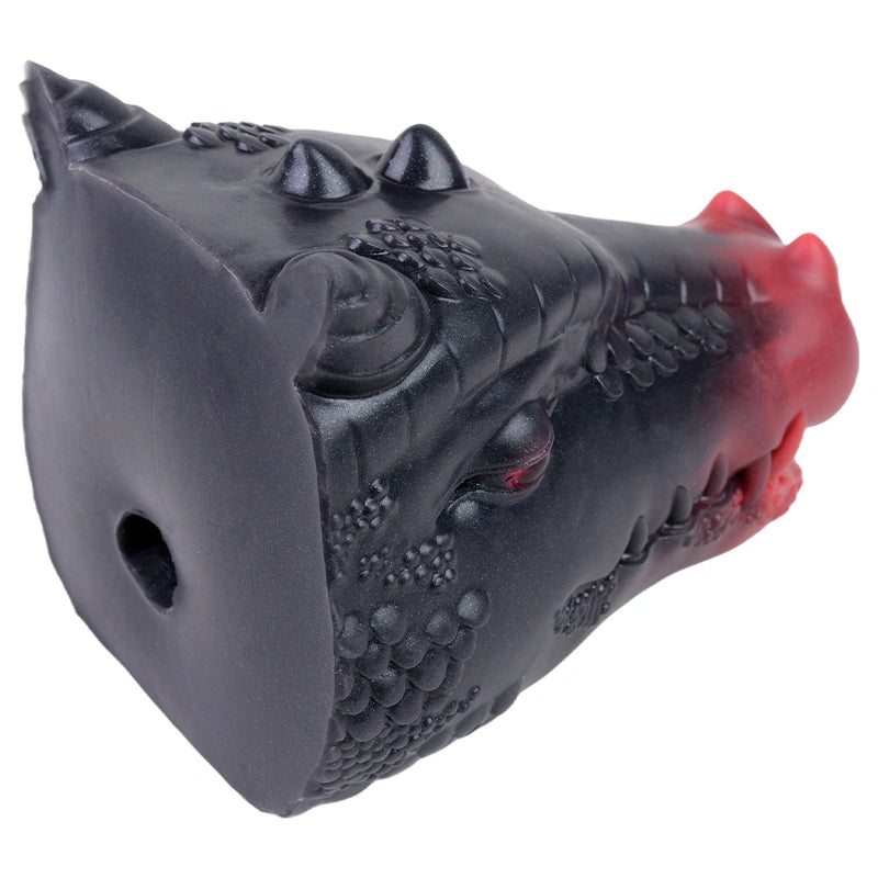 Dragon Masturbator Vornyx Black Blood Red Eye 6cm – rear profile view