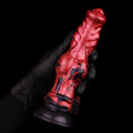 Knot Dildo Ignvoor Red Flames Double-Lobe Knot