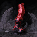 Knot Dildo Ignvoor Red Flames Double-Lobe Knot