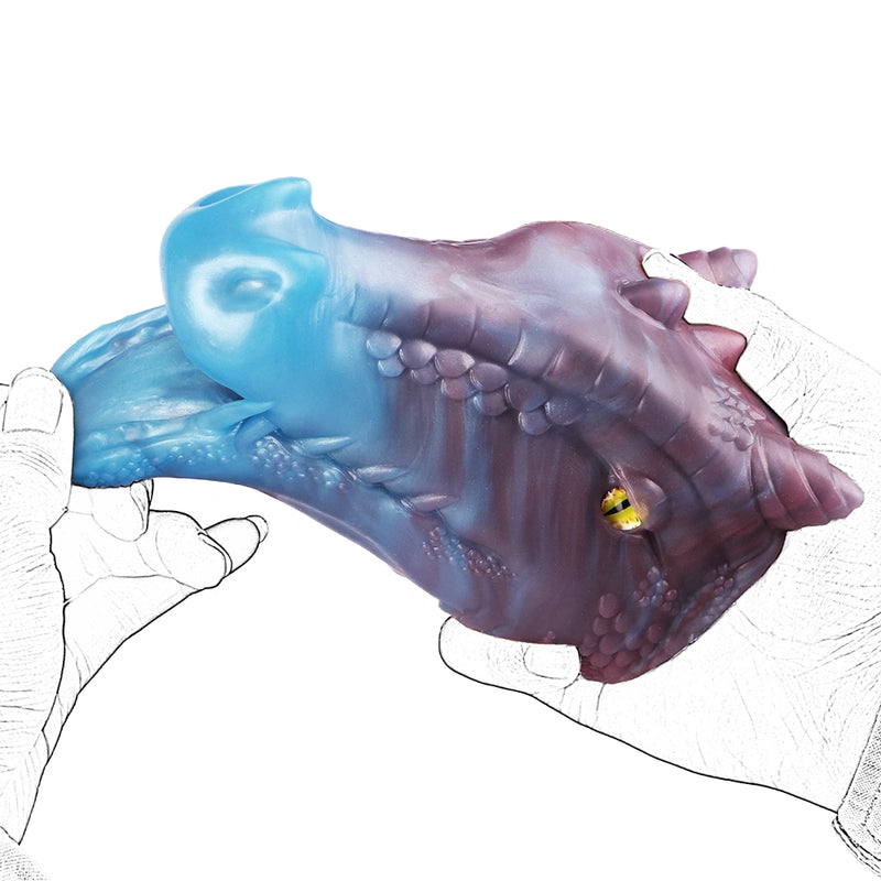 Dragon Masturbator Drakvorn Fantasy Yellow Eye – packaging view