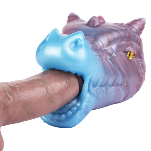 Dragon Masturbator Drakvorn Fantasy Yellow Eye alternate view
