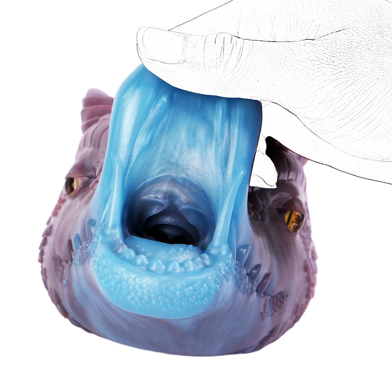 Dragon Masturbator Drakvorn Fantasy Yellow Eye – size scale reference