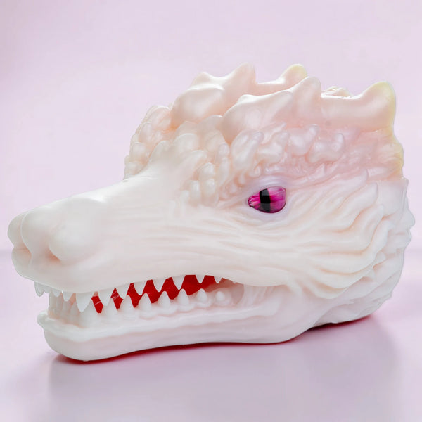 Masturbateur Dragon Pallvex Blanc Oeil Magenta