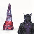 Dragon Dildo VOLCVEX Void Ember Platinum Silicone
