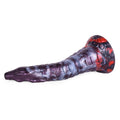 Dragon Dildo DRAKVEX Void Ember Platinum Silicone – rear view