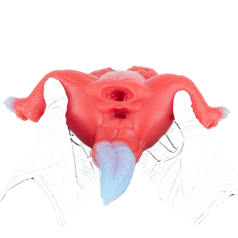 Butt Masturbator Inferno Red Dragon Dual Channel – detail close-up