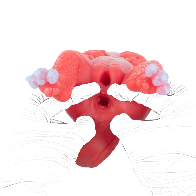 Butt Masturbator Inferno Red Dragon Dual Channel