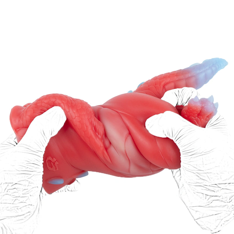 Butt Masturbator Inferno Red Dragon Dual Channel – front view