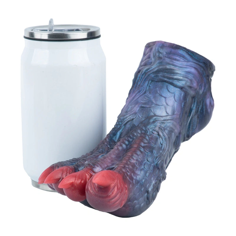 Dinosaur Paw Masturbator Draveth Steel Blue Crimson