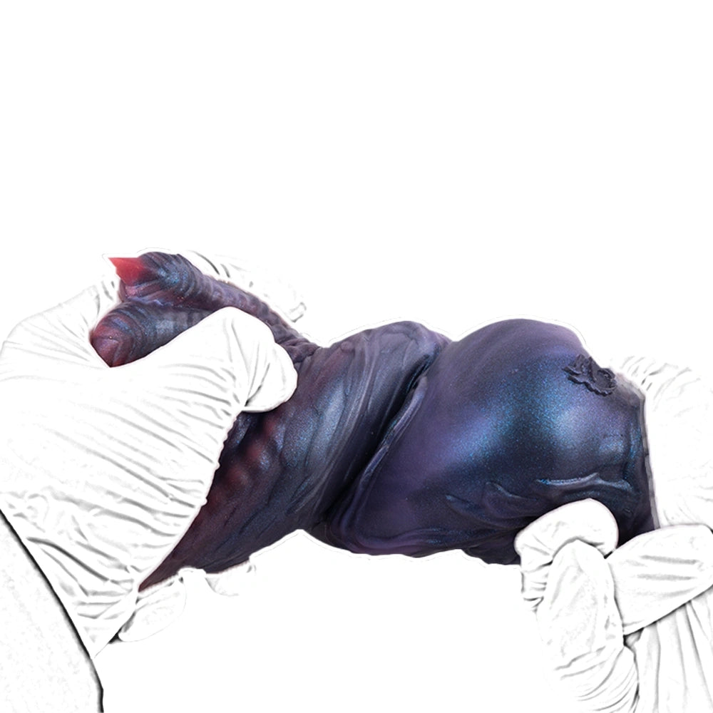 Dinosaur Paw Masturbator Draveth Steel Blue – surface texture detail