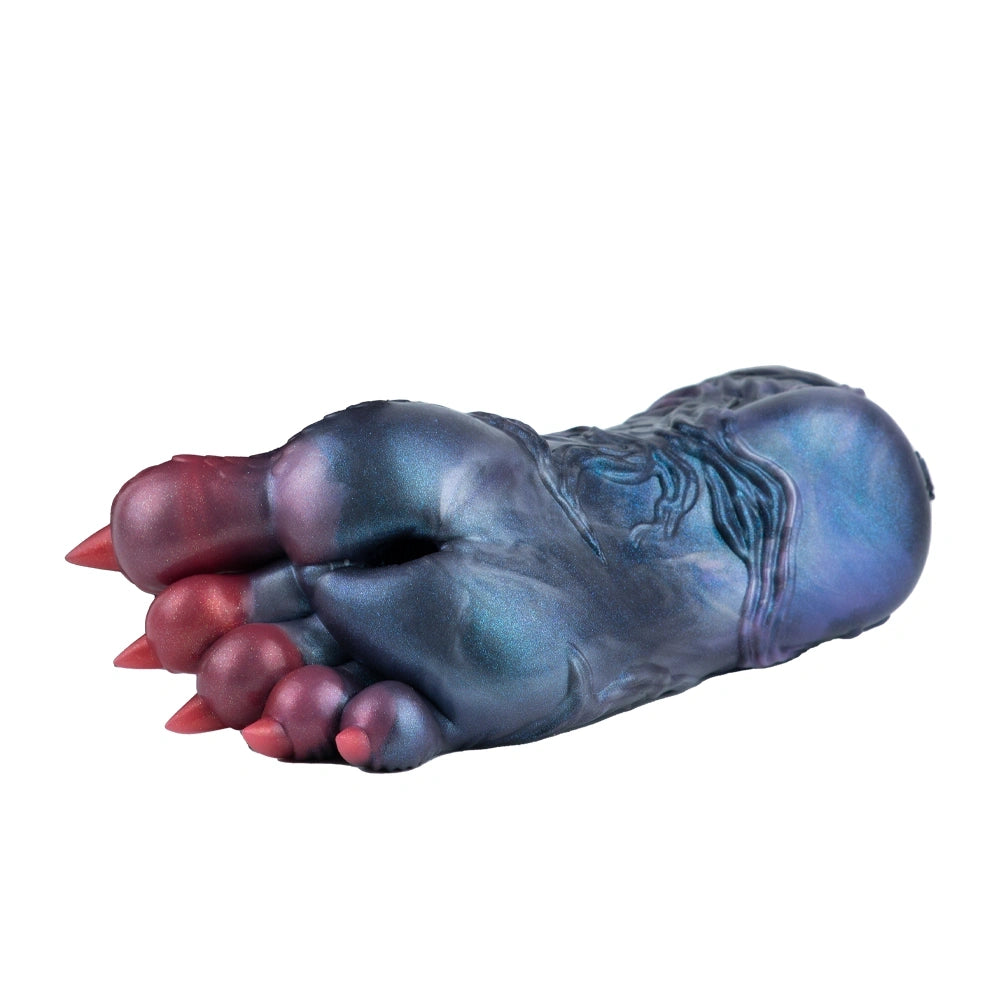 Dinosaur Paw Masturbator Draveth Steel Blue – top view
