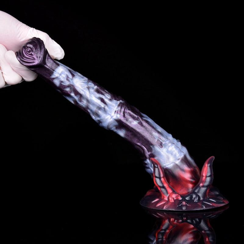 Horse Dildo Thornyx Demonic Horn Base Dual – side profile view