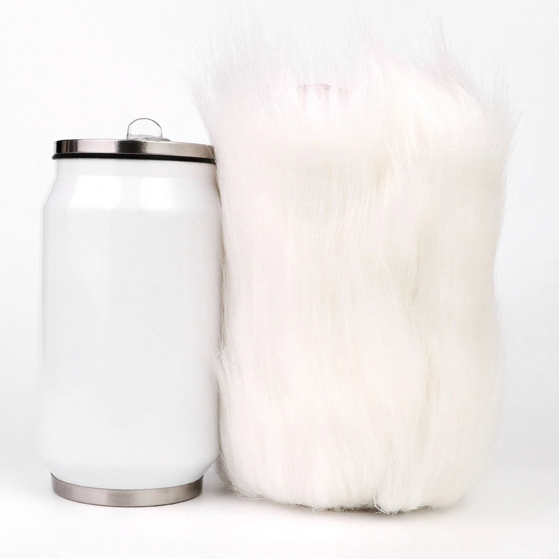 Furry Male Masturbator Equiplux White Mane Silicone