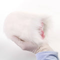 Furry Male Masturbator Equiplux White Mane – surface texture detail