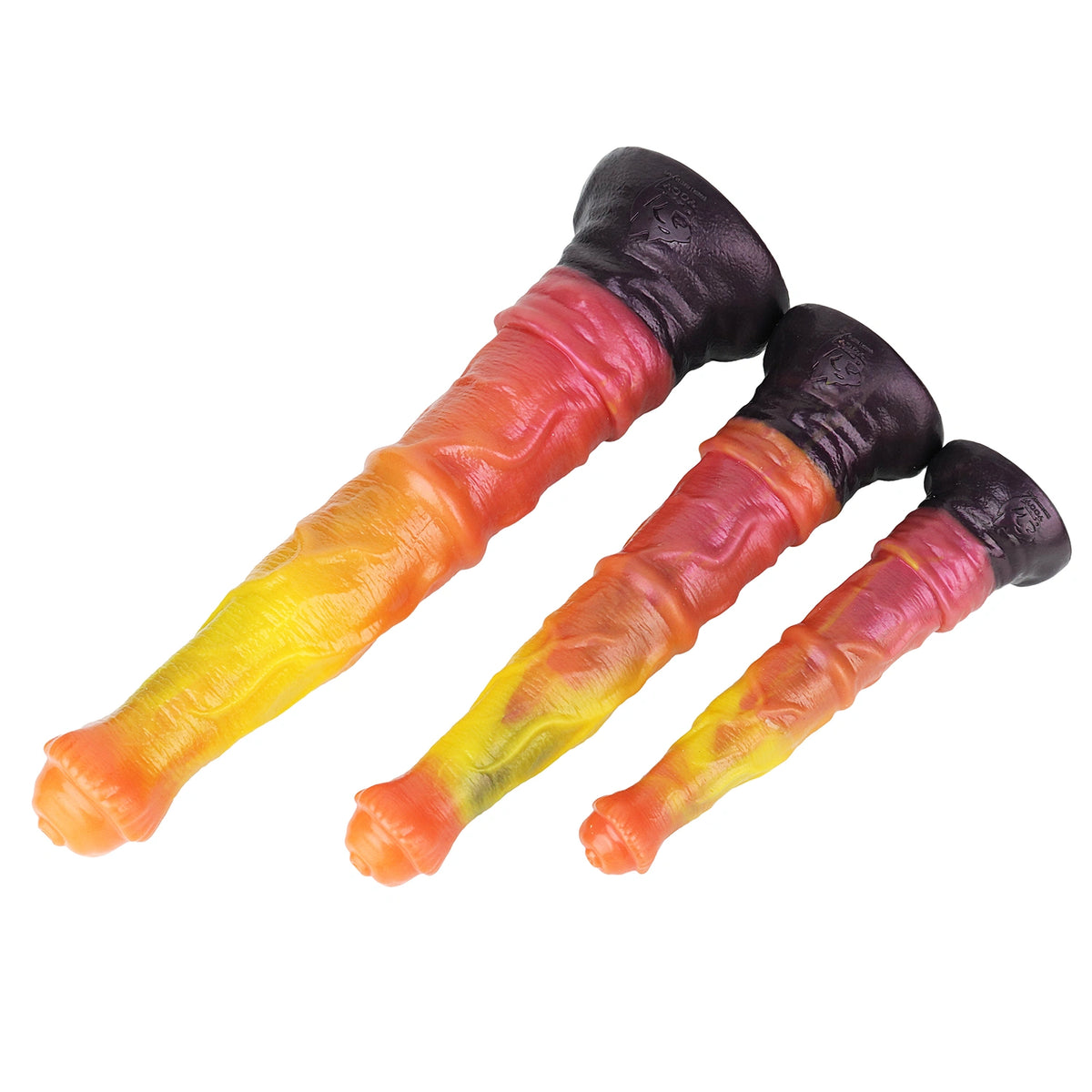 Fantasy Horse Dildo Solvrex Dual Layer Double – interior channel view