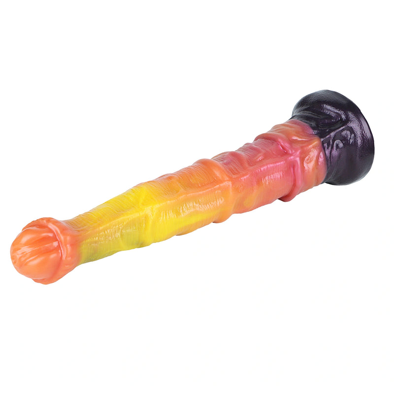 Fantasy Horse Dildo Solvrex Dual Layer Double – side profile view