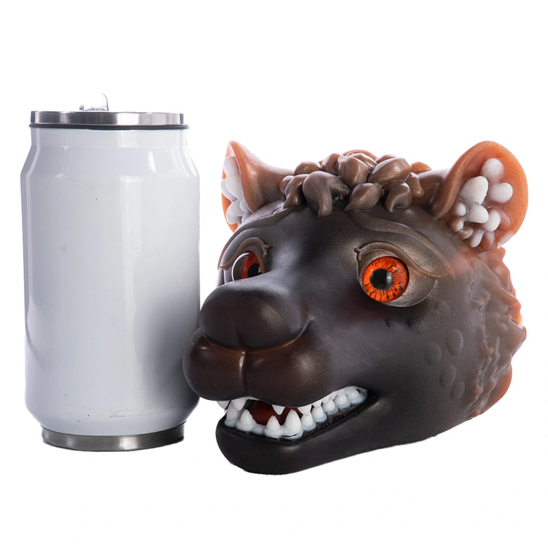 Wolf Masturbator Ferahl Feral Blood Orange Eye – size scale reference