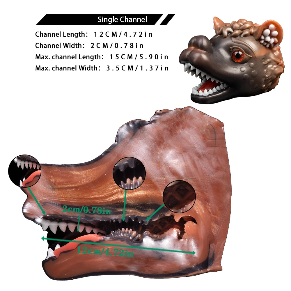 Wolf Masturbator Ferahl Feral Blood Orange Eye