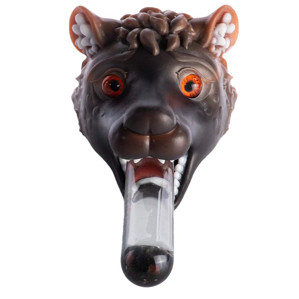 Wolf Masturbator Ferahl Feral Blood Orange Eye – lateral side view