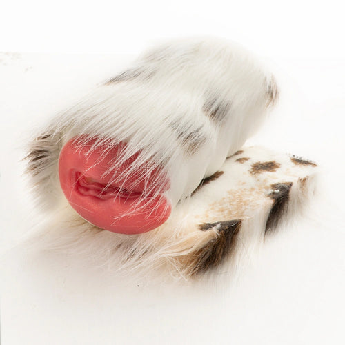 Furry Masturbator Calixplux White Spotted Fur Single Entry alternate view