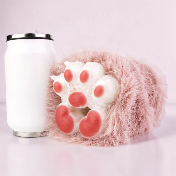 Masturbateur Patte de Chat Miaovex Fourrure Rose Mauve Silicone alternate view