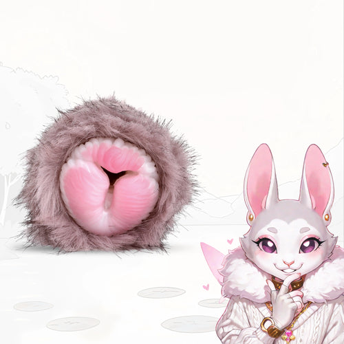 Furry Male Masturbator Malvplux Mauve Lilac Plush – main product shot