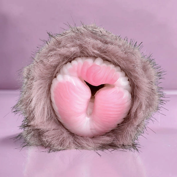 Masturbateur poilu Malvplux Mauve Lilas en peluche