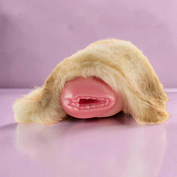 Masturbateur poilu Fawnplux fourrure blonde entrée unique