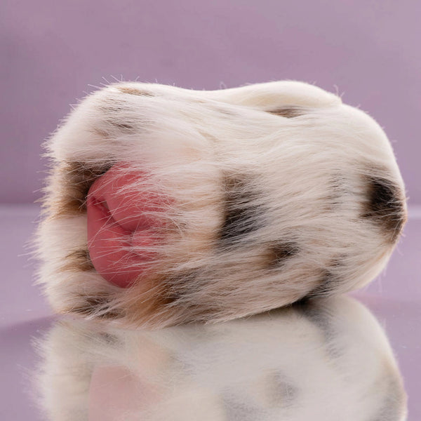 Masturbateur Furry Ocelplux Crème Tan Tacheté Doux Entrée Unique