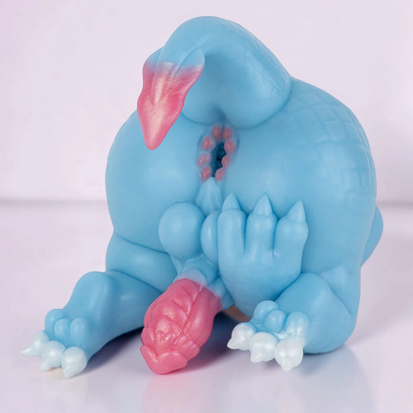 Masturbateur Anal Celeste Azure Dragon à Canal Unique