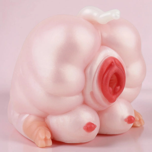 Masturbateur Double Fantasy Fesses Cochon Rose Lola