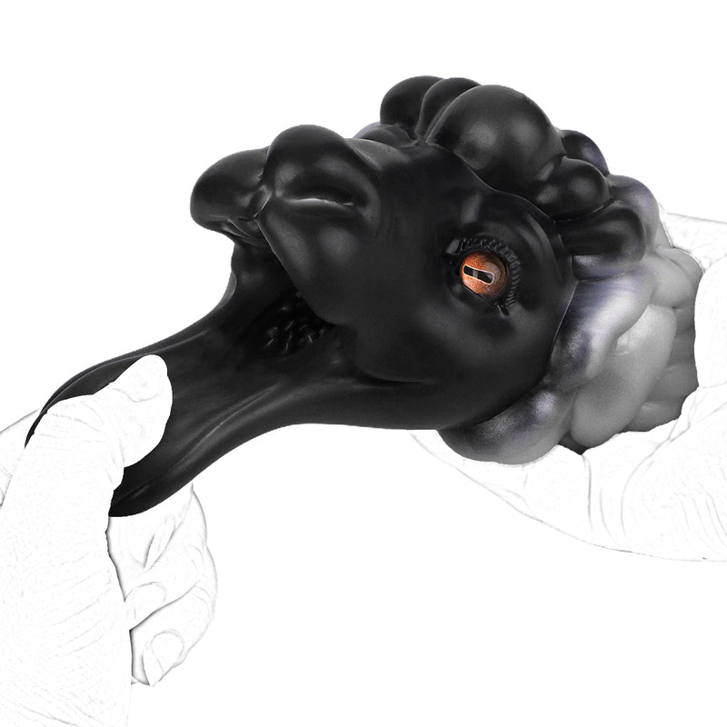 Sheep Masturbator Ovrek Animal Head Fleece – side profile view