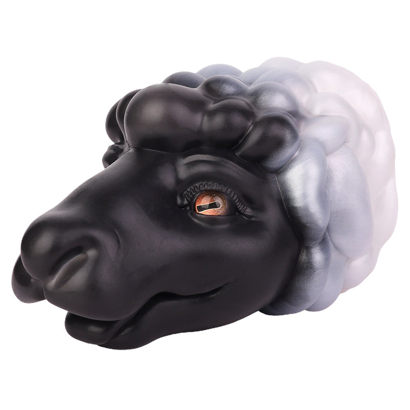 Sheep Masturbator Ovrek Animal Head Fleece – three-quarter angle